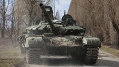 Tank T-72 na Ukrajině