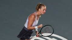 Petra Kvitová na turnaji v Guadalajaře