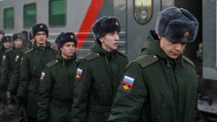 Ruští vojáci v Omsku
