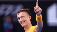 Jiří Lehečka je první českým tenistou ve čtvrtfinále grandslamu od roku 2018