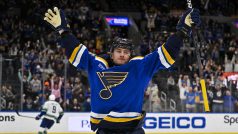 Jakub Vrána vstřelil za St. Louis Blues vítězný gól v prodloužení nad Vancouverem