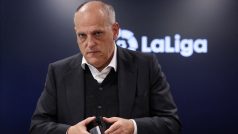 Šéf nejvyšší španělské fotbalové ligy Javier Tebas