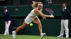 Marie Bouzková vybojovala ve Wimbledonu postup do osmifinále. V něm narazí na Markétu Vondroušovou