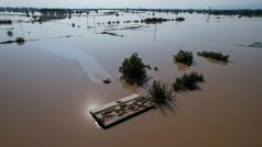Záplavy ve středním Řecku