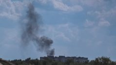 Ukrajina v noci na čtvrtek zničila ruský systém protivzdušné obrany nedaleko města Jevpatorija na západě Ruskem anektovaného Krymského poloostrova