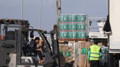 Během příměří se dostala první humanitární pomoc i na sever Pásma Gazy