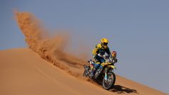 Český motocyklista Martin Michek se po 4. etapě Dakaru posunul do elitní desítky průběžného pořadí