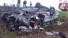 Dopravní nehoda slovenského mikrobusu, při které zemřelo sedm lidí