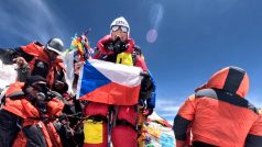 Eva Perglerová na Mount Everestu