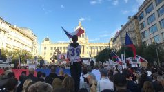 Podle mluvčího pražských policistů Jana Daňka nebyly policii v souvislosti s demonstrací hlášeny žádné incidenty