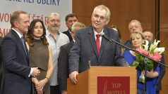 Miloš Zeman v druhé přímé volbě obhájil funkci prezidenta republiky.