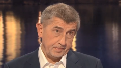 Andrej Babiš během rozhovoru pro TV Nova