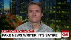 Paul Horner při rozhovoru pro americkou CNN