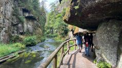 Hřensko, Edmundova soutěska
