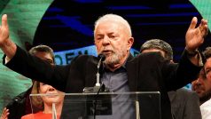 Vítěz prvního kola prezidentských voleb v Brazílii Luiz Inacio Lula da Silva