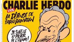 Polemiku vzbudila ve Francii obálka vydání satirického týdeníku Charlie Hebdo