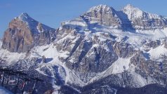 Italské Dolomity okolo Cortiny d&#039;Ampezzo