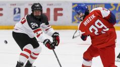 Čeští hokejisté do 18 let prohráli s Kanadou