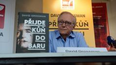 Izraelský spisovatel David Grossman na festivalu Svět knihy