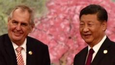 Prezident České republiky Miloš Zeman se svým čínským protějškem Si Ťin-pchingem
