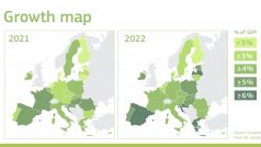 Unijní exekutiva vidí důvod k optimističtější předpovědi zejména v rychlejším tempu očkování.