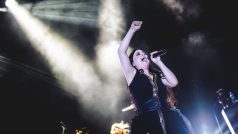 Zpěvačka Amy Lee z formace Evanescence