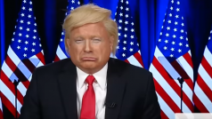 John Di Domenico je s postavou Donalda Trumpa tolik spjatý, že se občas zapomene a začne mluvit prezidentovým hlasem, i když už představení skončilo.