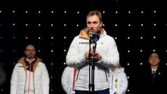Milan Hnilička na zahájení Olympijského festivalu v Brně