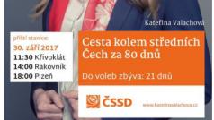 Program volební kampaně Kateřiny Valachové z 30. září letošního roku.