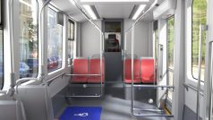 Nové vozy vzhledově vycházejí z designu současných pražských tramvají