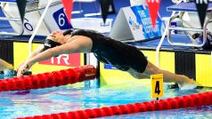 Simona Kubová odstartovala na mistrovství Evropy v Glasgow do závodu na 200 metrů znak