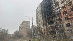 Zničené bytové jednotky v Avdijivce