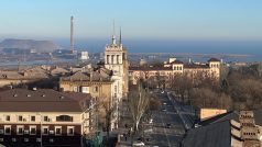 Pohled na Mariupol