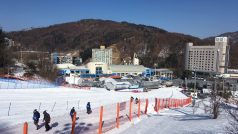 Snowboardový areál v Bokwangu