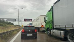 Kolony v důsledku hraniční kontroly mezi Polskem a Německem
