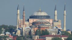 Chrám boží moudrosti (Hagia Sofia) v Istanbulu