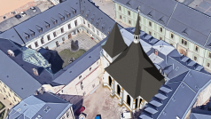 Odborníkům se podařilo sestavit vizualizaci olomouckého kostela sv. Petra, který byl zbořen v roce 1792