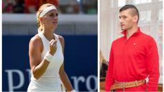 Petra Kvitová a Radim Žondra, obžalovaný z útoku na tenistku