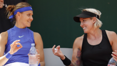 Lucie Šafářová a Bethanie Matteková-Sandsová