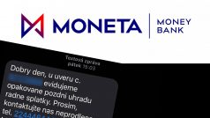 Moneta Money Bank omylem rozeslala zprávu stovkám klientů o pozdní úhradě řádné splátky