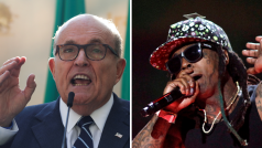 Na seznamu milostí, které hodlá Trump ještě udělit, nejsou jména bývalého starosty New Yorku a prezidentova osobního právníka Rudyho Giulianiho (vlevo) ani bývalého poradce Steva Bannona. Milosti by se měl dočkat rapper Lil Wayne (vpravo)