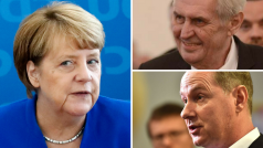 Čeští politici reagují na slova Angely Merkelové o vyhnání Němců po 2. světové válce