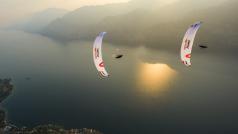 Do cíle v Monaku se nakonec v limitu dostali pouze dva paraglidisté