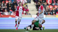 Slavia uhrála s Jabloncem remízu 1:1