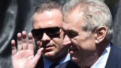 Prezident Miloš Zeman na návštěvě Libereckého kraje.