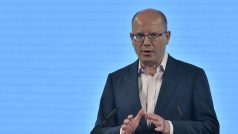 Premiér Bohuslav Sobotka na programové konferenci ČSSD