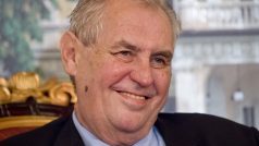 Prezident Miloš Zeman na archivním snímku