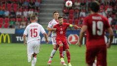 Čeští fotbalisté do 21 let při posledním EURU v Polsku