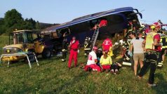 Nehoda autobusu s českými turisty