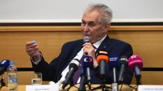 Prezident Miloš Zeman na návštěvě Olomouckého kraje (8. listopadu 2017)